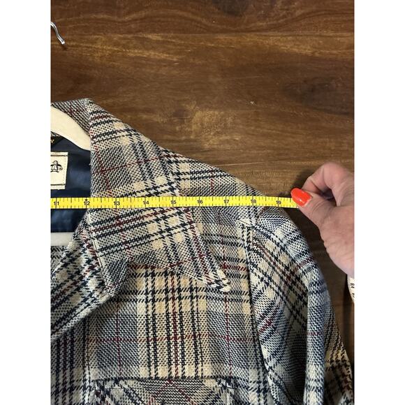 Vtg Penguin Munsingwear Men Dress Wool Pants Suit Plaid Size 38x29? Bell bottom - Picture 8 of 11